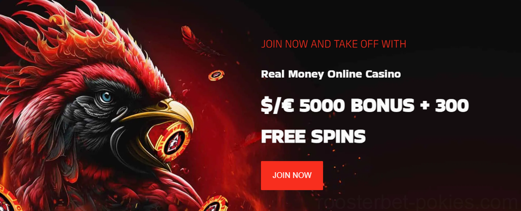 Roosterbet Casino Welcome Bonus